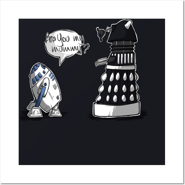 Are you my mummy? - CHOOSE YOUR COLOR Wall Art by ArryDesign